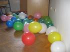 Šareni Baloni Imaju Svrhu U Zabavnoj Igri